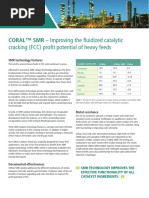 Coral™ SMR - Improving The Fluidized Catalytic: Cracking (FCC) Profit Potential of Heavy Feeds