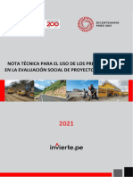 02 Nota Técnica para El Uso de Los Precios Sociales en La Evaluación Social de Proy. de Inversión-2021