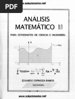 Solucionario Analisis Matematico II Eduardo Espinoza Ramos Editado 3 PDF Free