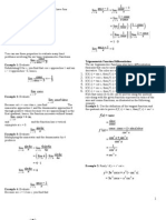 Limits Involving Trigonometric Functions