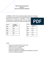 Taller de Equilibrio de Mercado