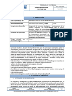 Guias de Aprendizaje Sistema Hematopoyetic