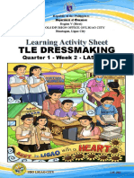 TLE LAS 7 8 Dressmaking Q1W2L2