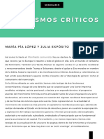 Programa Feminismos Críticos