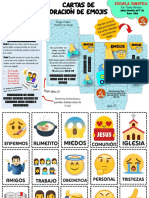 Mini Cartas de Oracion Emojis