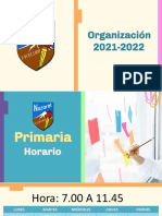 Organizacion de Horarios de Contingencia 2021 2022