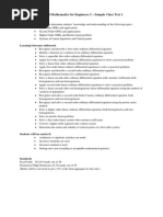 ME2 Class Test 1 Sample & Solns0