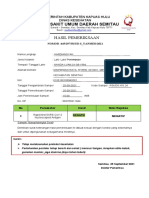 Lembar Pemeriksaan Swab Antigen KOP RUMAH SAKIT