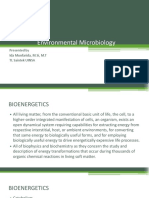 Environmental Microbiology: Presented by Ida Munfarida, M.Si, M.T TL Saintek UINSA