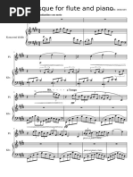 Arabesque Debussy Flute Piano