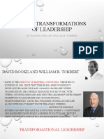 Seven Transformations of Leadership: by David Rooke and William R. Torbert