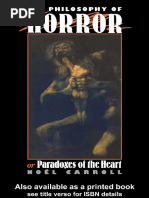 Noel Carroll - The Philosophy of Horror (1990, Routledge)