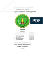 Laporan Pendidikan Kesehatan Terapi Eft