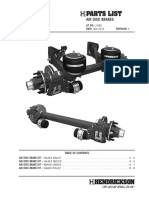 Parts List: Air Disc Brakes