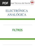 5.2 Filtros Activos y Pasivos de Primer Orden