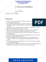 Chapter 8 - Chemical Equilibria