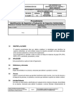 PI-GE-011 Identificacion de Aspectos y Evaluacion de Impactos Ambientales V.14