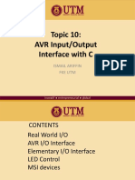 Topic 10 - AVR IO in C (ISMAIL - FKEUTM 2018)