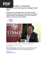 Robert Kiyosaki Educacion Finan...