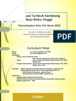 Evaluasi Tumbuh Kembang Bayi Risiko Tinggi, Pemanfaatan Buku KIA Revisi 2020