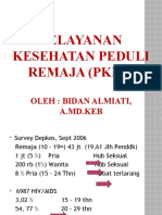 PKPR (Pelayanan Kesehatan Peduli Remaja)