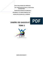 Diseño y Construcción de Gasoducto