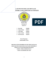 Strategi Pembelajaran Deduktif Dan I