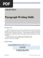 Paragraph Writing Skills