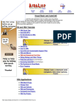 Visual Lisp Tutorial (Afra)