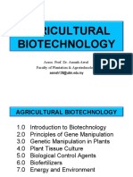 Agricultural Biotechnology: Assoc. Prof. Dr. Asmah Awal Faculty of Plantation & Agrotechnology Asmah138@uitm - Edu.my