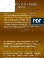 Components of An Operating System