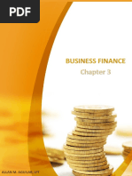 Module Business Finance Chapter 3