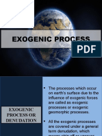 Exogenic Process