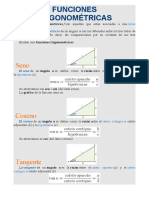 Funciones Trigonométricas