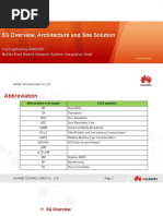 5G Overview, Architecture and Site Solution