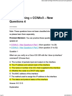 Ccna Training Ccnav3 - New Questions 4