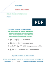 Equações de Maxwell Na Forma Integral - 1