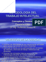 Metodología Del Trabajo Intelectual I