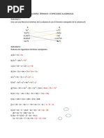 Algebra 7° Básico