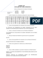 Cuestionario Contestado Sobre La Tabla Periodica