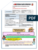 Clase de Tutoría - Viernes 29 de Octubre