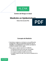 Medidas de Riesgo en Epidemiología EPI I