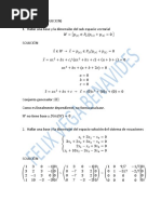 Ejercicios de Álgebra