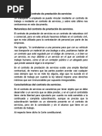 Generalidades Del Contrato de Prestacion de Servicios Por Honorarios