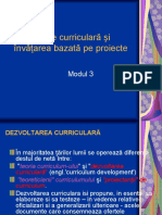 Dezvoltare Curriculara Modul 3