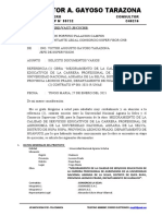 Informe #002 Solicito Documentos Varios