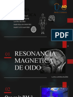 Resonancia Magnetica de Oido