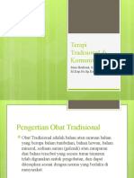 Terapi Tradisional Di Komunitas