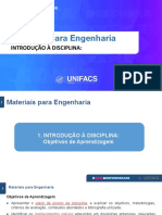 Aula 1 - MAT - Introdução À Disciplina