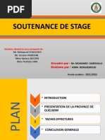 Soutenance de Stage-2